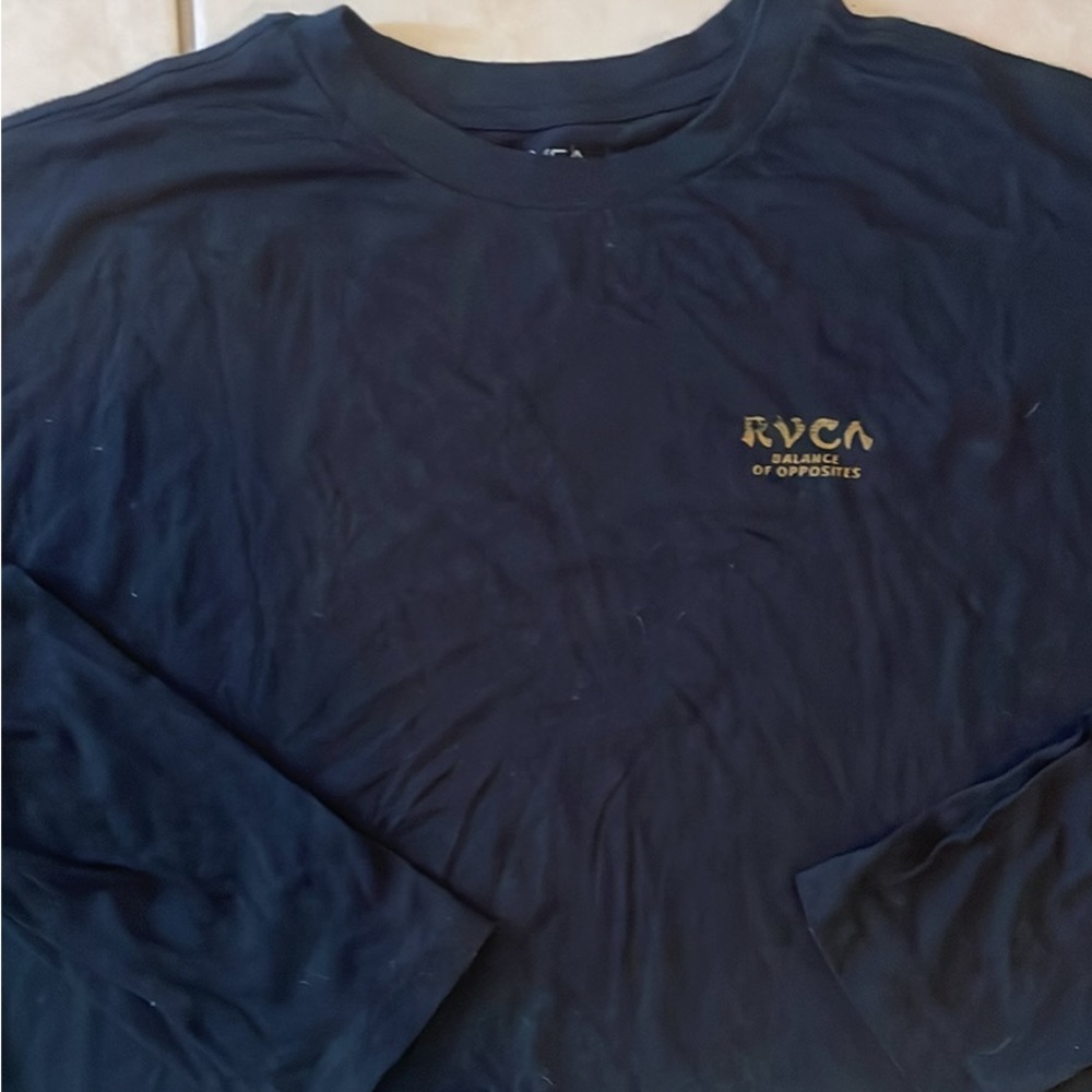 RVCA long sleeve cropped tshirt